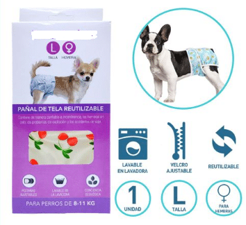 PAÑAL PARA PERRITA