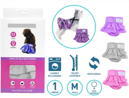 PAÑAL PARA PERRITA